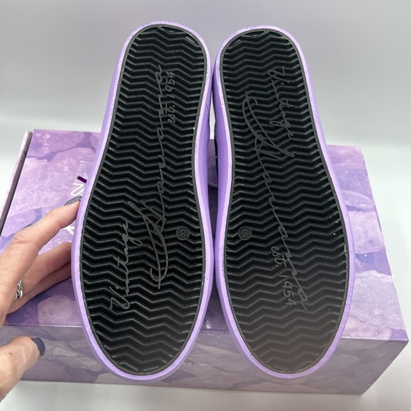 NEW Vintage Havana Levels Sneakers, Women's SZ: 8 M,Purple/Glitter - Picture 13 of 16